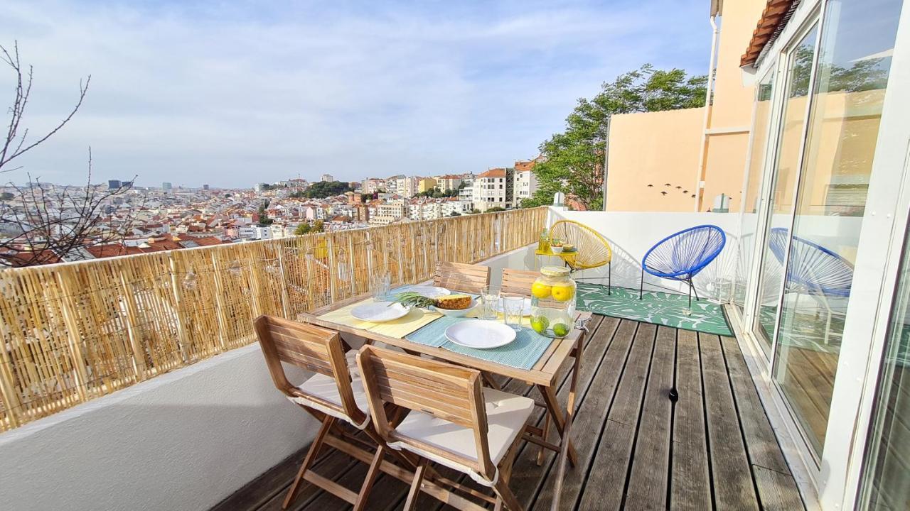 Happy Stay Lisbon - Suite With A View, Private Terrace & Ac Zewnętrze zdjęcie