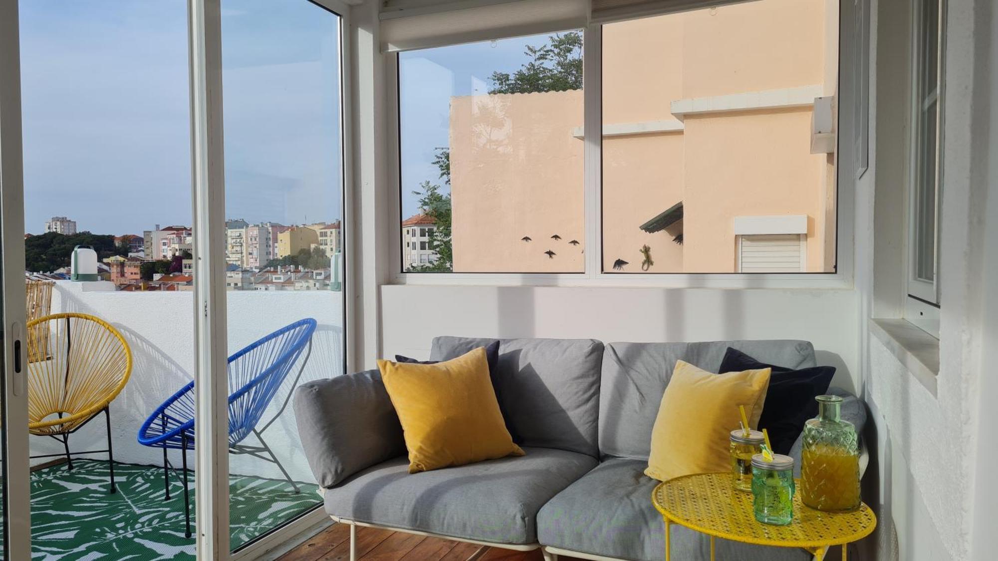 Happy Stay Lisbon - Suite With A View, Private Terrace & Ac Zewnętrze zdjęcie