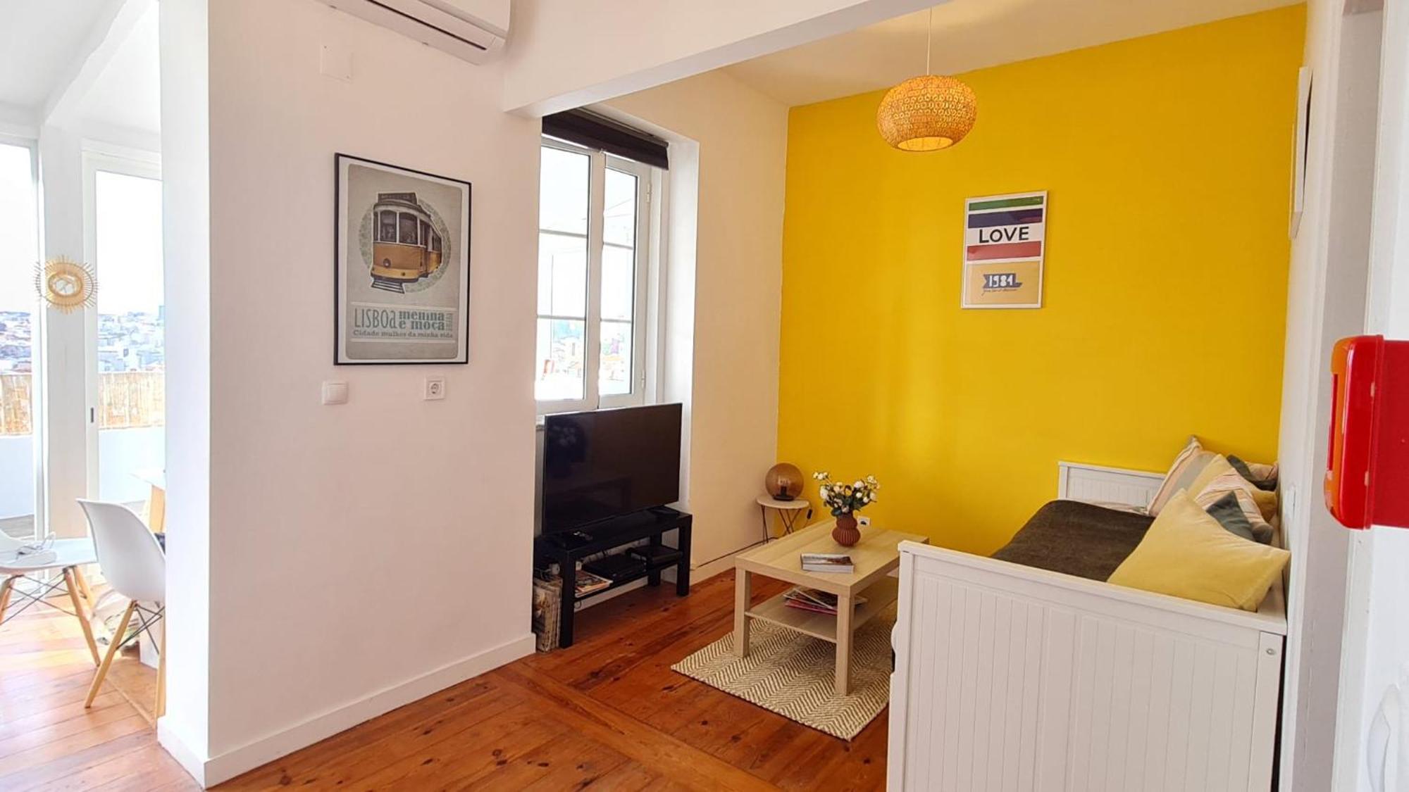 Happy Stay Lisbon - Suite With A View, Private Terrace & Ac Zewnętrze zdjęcie